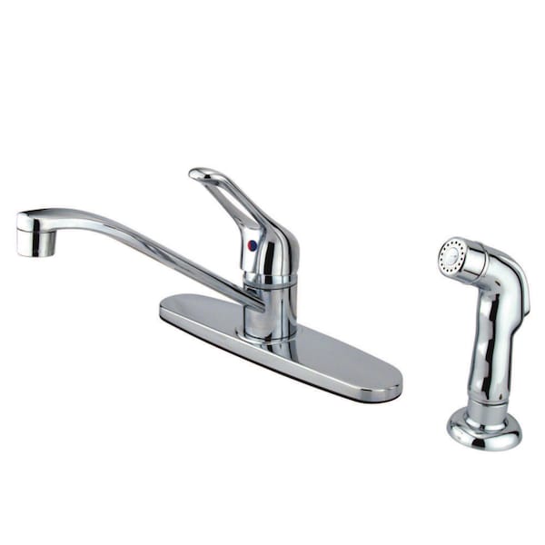 Wyndham Centerset Kitchen Faucet, Chrome